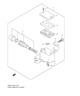 SUZUKI, AN 400 ZA Burgman L1, VORDERER HAUPTBREMSZYLINDER E19