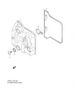 SUZUKI, AN 400 ZA Burgman L1, ZYLINDER KOPF ABDECKUNG