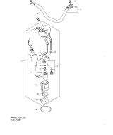 SUZUKI, AN 400 ZA Burgman L1, TREIBSTOFF PUMPE