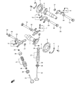 SUZUKI, VS 800 GL Intruder P, NOCKENWELLE VENTIL