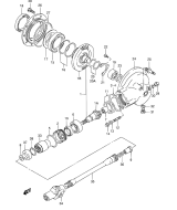 SUZUKI, VS 800 GL Intruder P, ANTRIEBSWELLE ACHSANTRIEB