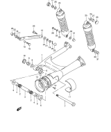 SUZUKI, VS 800 GL Intruder P, HINTERER SCHWINGARM