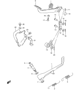 SUZUKI, VS 800 GL Intruder P, WELLTE HINTERBREMSE