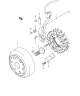 SUZUKI, VS 800 GL Intruder P, ZUENDMAGNET