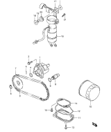 SUZUKI, VS 800 GL Intruder Y, OELPUMPE BENZINPUMPE