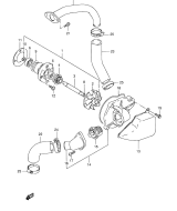 SUZUKI, VS 800 GL Intruder Y, WASSER PUMPE