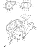 SUZUKI, VS 800 GL Intruder Y, KURBELGEHAEUSE ABDECKUNG