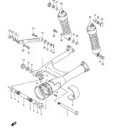 SUZUKI, VS 800 GL Intruder Y, HINTERER SCHWINGARM