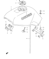 SUZUKI, VX 800 M, TREIBSTOFF TANK