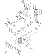 SUZUKI, VX 800 M, HINTERER SCHWINGARM