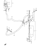 SUZUKI, VX 800 M, HINTERER HAUPTBREMSZYLINDER