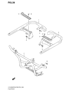 SUZUKI, LTA 750 XP US King Quad K9, FUSSSTUETZE