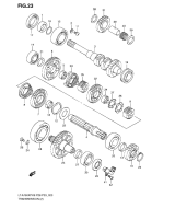 SUZUKI, LTA 750 XP US King Quad K9, GETRIEBE 2