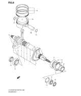 SUZUKI, LTA 750 XP US King Quad K9, KURBELWELLE