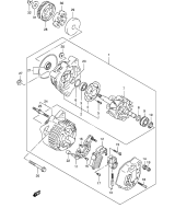 SUZUKI, GSF 650 AK5, LICHTMASCHINE