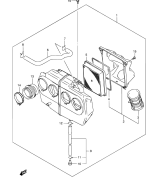 SUZUKI, GSF 650 AK5, LUFTFILTER