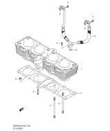 SUZUKI, GSF 650 AK5, ZYLINDER