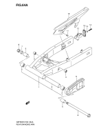 SUZUKI, GSF 650 AK5, HINTERER SCHWINGARM