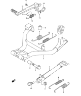 SUZUKI, GSF 650 AK5, STAENDER