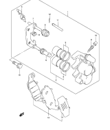 SUZUKI, GSF 650 AK5, FRONT BREMSSATTEL