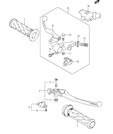 SUZUKI, GSF 650 AK5, GRIFFHEBEL