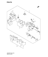 SUZUKI, GSF 650 A Bandit K5, HINTERE BREMSZANGE