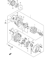 SUZUKI, GSF 650 Bandit K6, LICHTMASCHINE