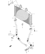SUZUKI, GSF 650 K6, OELKUEHLER