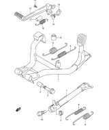 SUZUKI, GSF 650 K6, STAENDER