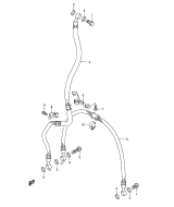 SUZUKI, GSF 650 K6, FRONT BREMSLEITUNG