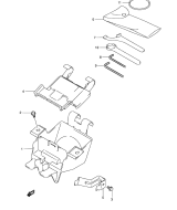 SUZUKI, GSF 650 K6, BOX