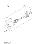 SUZUKI, UE 125 K1, ANLASSER