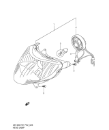 SUZUKI, UE 125 K1/K2, SCHEINWERFER