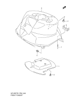 SUZUKI, UE 125 K1, VORDERER KOTFLUEGEL