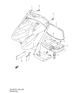 SUZUKI, UE 125 K1, FRONT BOX