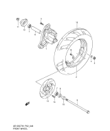 SUZUKI, UE 125 K1/K2, VORDERRAD