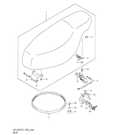 SUZUKI, UE 125 K1/K2, SITZ