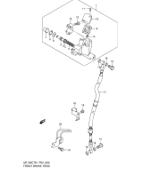 SUZUKI, UE 125 K1/K2, FRONT BREMSLEITUNG
