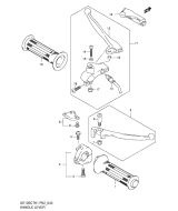 SUZUKI, UE 125 K1/K2, GRIFFHEBEL