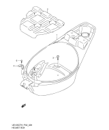 SUZUKI, UE 125 K1/K2, HELM BOX