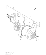 SUZUKI, UE 125 K1, LUEFTERGEBLAESE