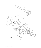 SUZUKI, UE 125 K1, ANLASSER KUPPLUNG