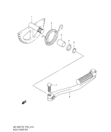 SUZUKI, UE 125 K1/K2, KICK STARTER