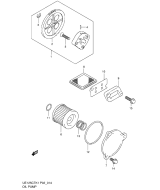 SUZUKI, UE 125 K1, OEL PUMPE