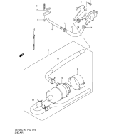 SUZUKI, UE 125 K1, LUFTMEMBRANVENTIL