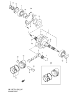 SUZUKI, UE 125 K1/K2, KURBELWELLE