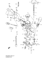 SUZUKI, UE 125 K1/K2, VERGASER