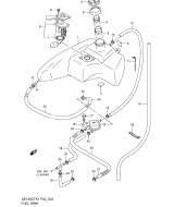 SUZUKI, UE 125 K1/K2, TREIBSTOFF TANK