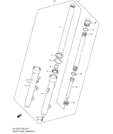 SUZUKI, Suzuki UH125 GL1 E19, FRONT DAEMPFER