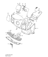 SUZUKI, UH 125 G Burgman L0, FRONT BOX
